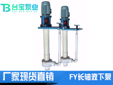 FY長軸液下泵,FY型長軸液下泵,長軸液下泵價格型